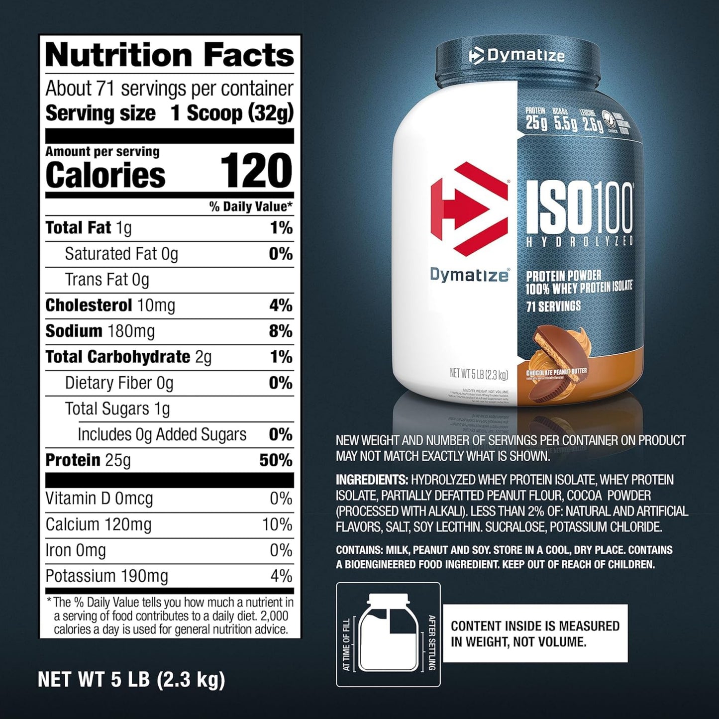 【多種口味】Dymatize ISO100 Hydrolyzed Protein Powder 水解分離乳清蛋白粉