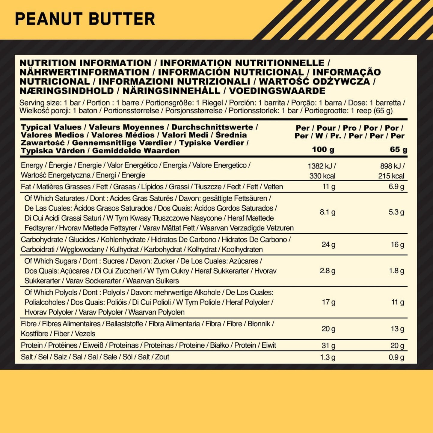 【多種口味】Optimum Nutrition Protein Bar 蛋白棒
