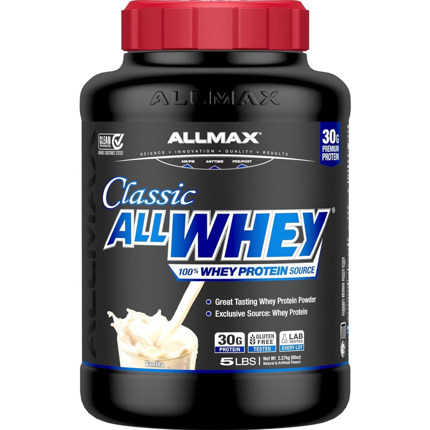 【多種口味】ALLMAX Nutrition Classic AllWhey Protein Powder 乳清蛋白粉