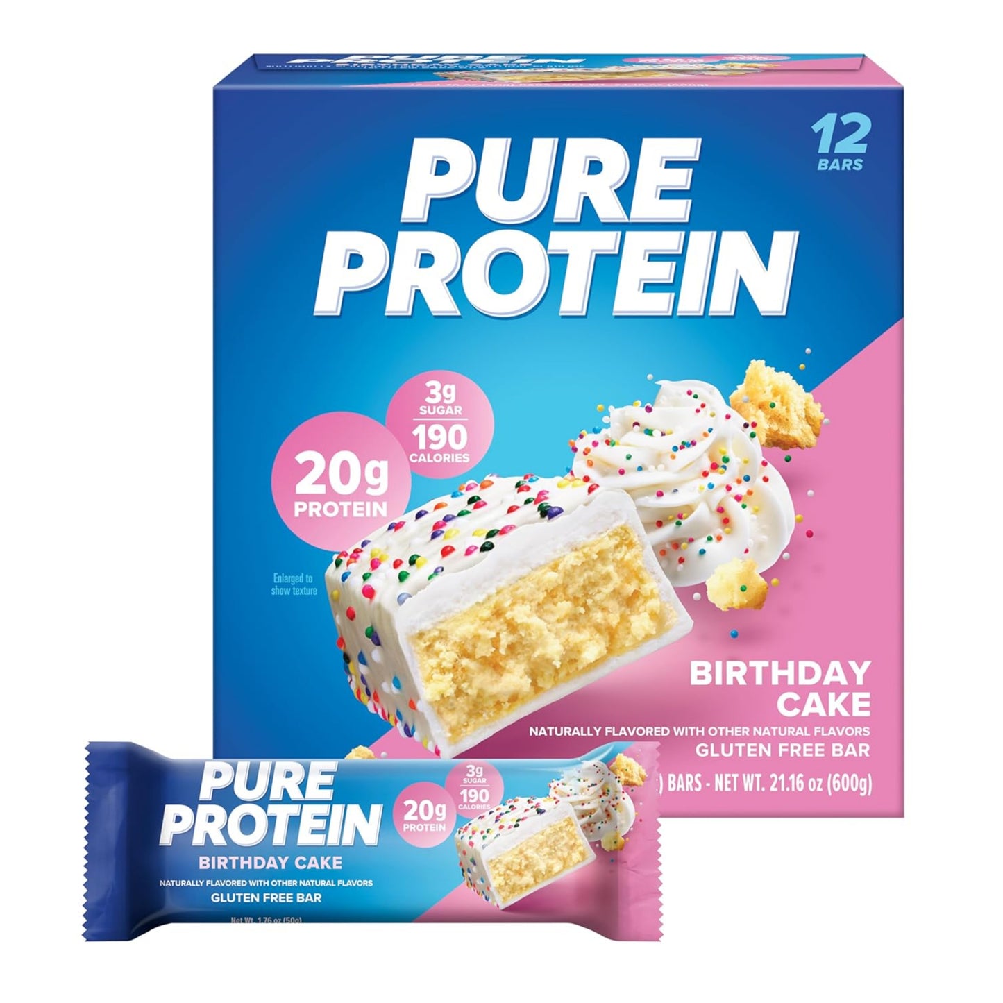 【多種口味】Pure Protein Bar 蛋白棒