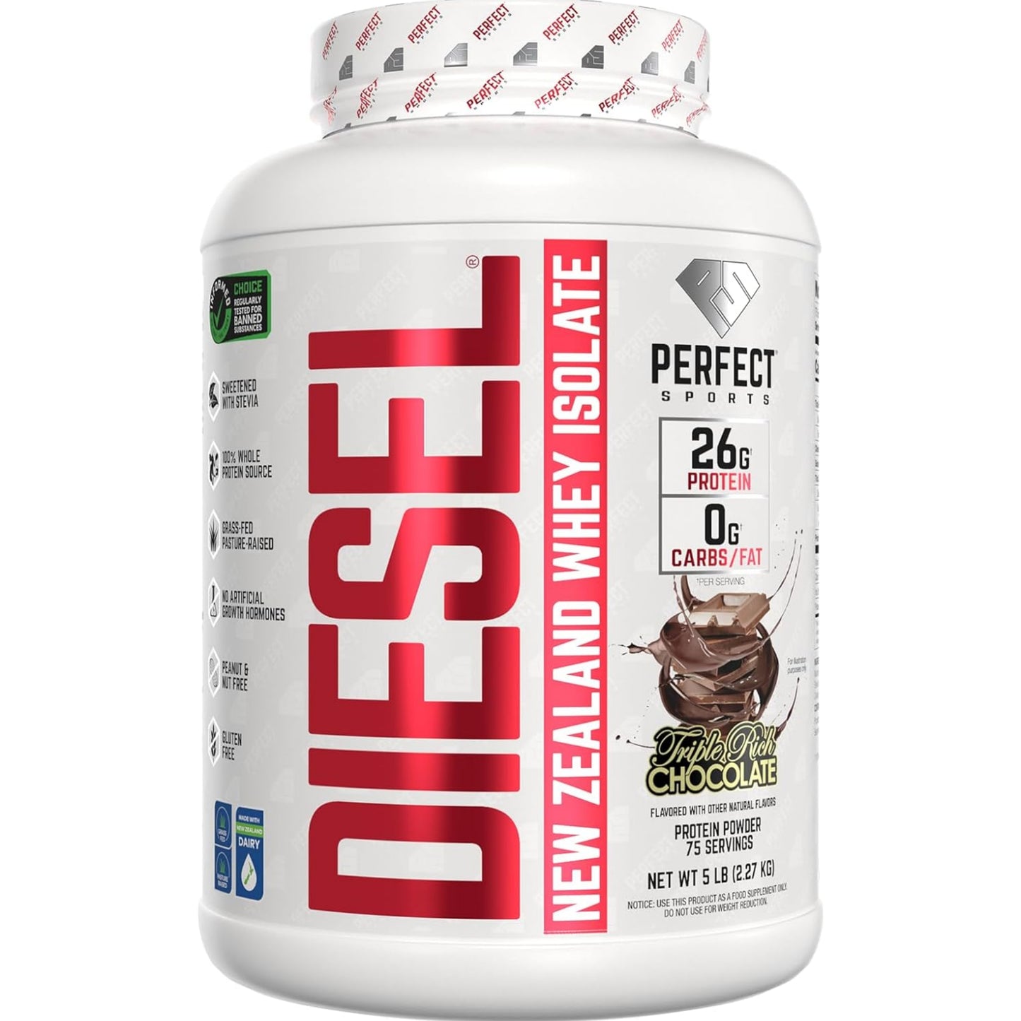 [Multiple Flavours] PERFECT SPORTS Diesel 100% New Zealand Whey Protein Isolate