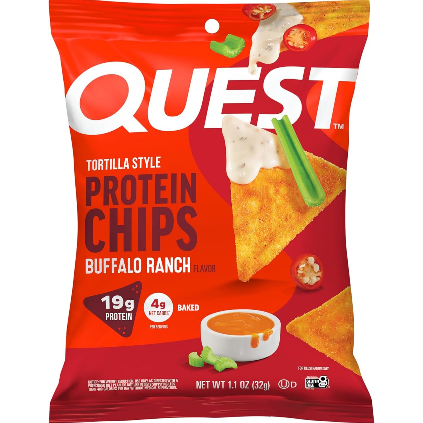 【多種口味】Quest Nutrition Protein Chips 蛋白脆片