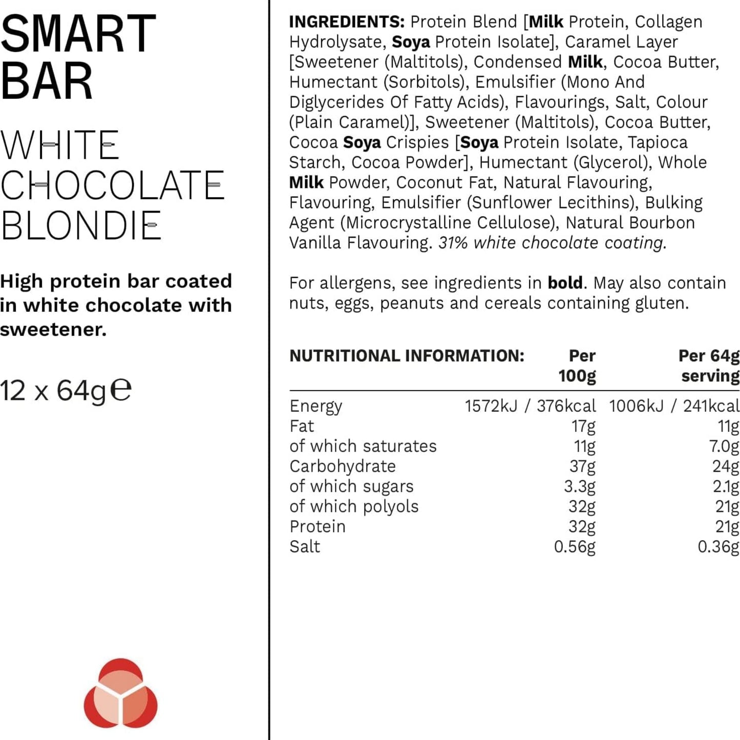 【多種口味】Phd Smart Protein Bar 蛋白棒