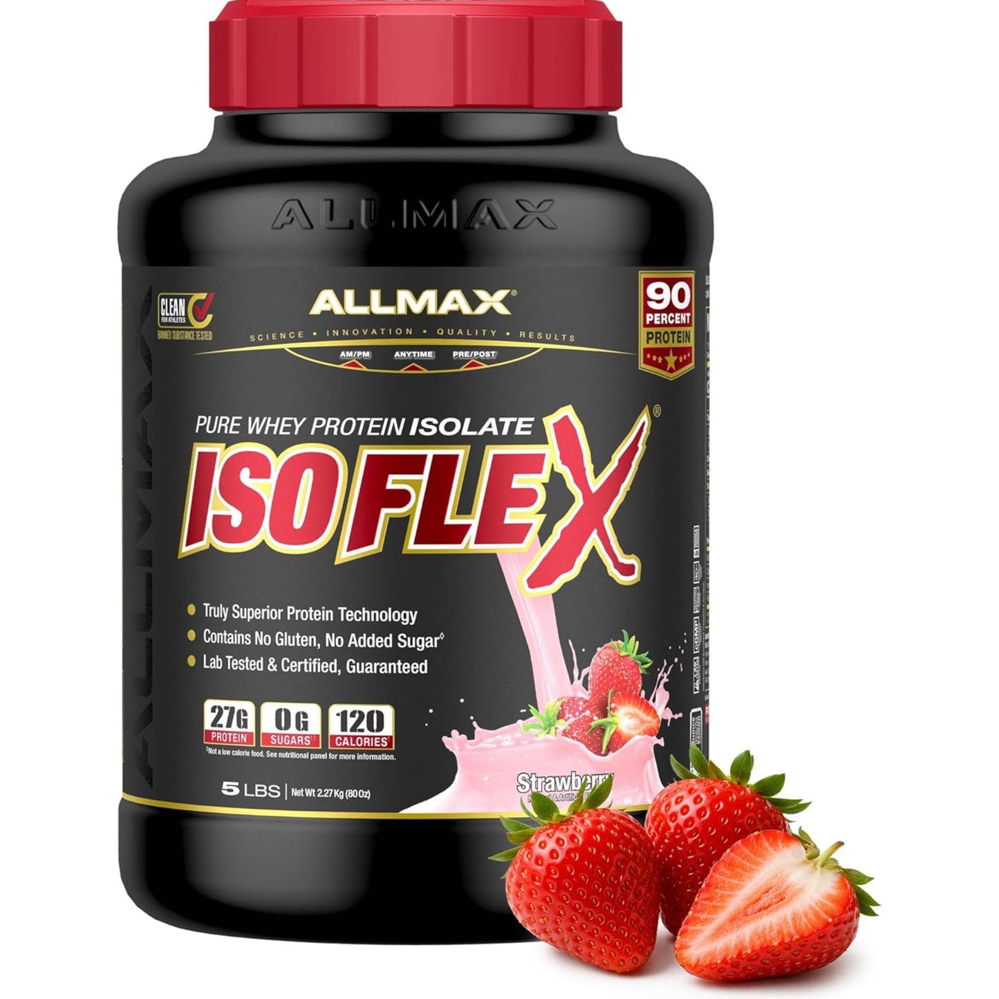 [Multiple Flavours] ALLMAX Nutrition ISOFLEX Whey Protein Isolate