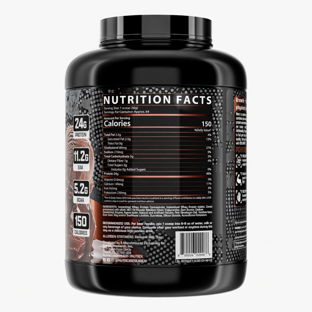 [Multiple Flavours] Nutrex Research 100% Whey Protein 