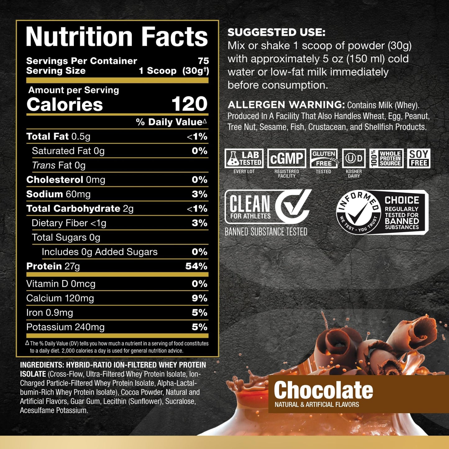 [Multiple Flavours] ALLMAX Nutrition ISOFLEX Whey Protein Isolate