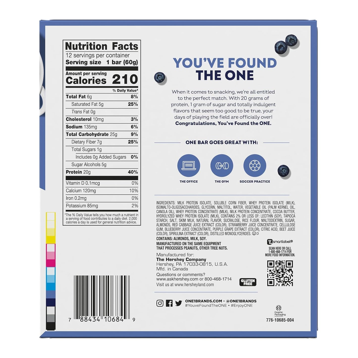 【多種口味】ONE Protein Bar 蛋白棒