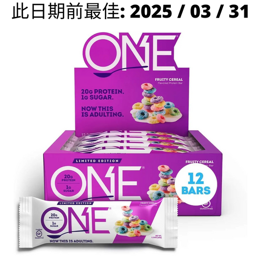 ONE Protein Bar 蛋白棒
