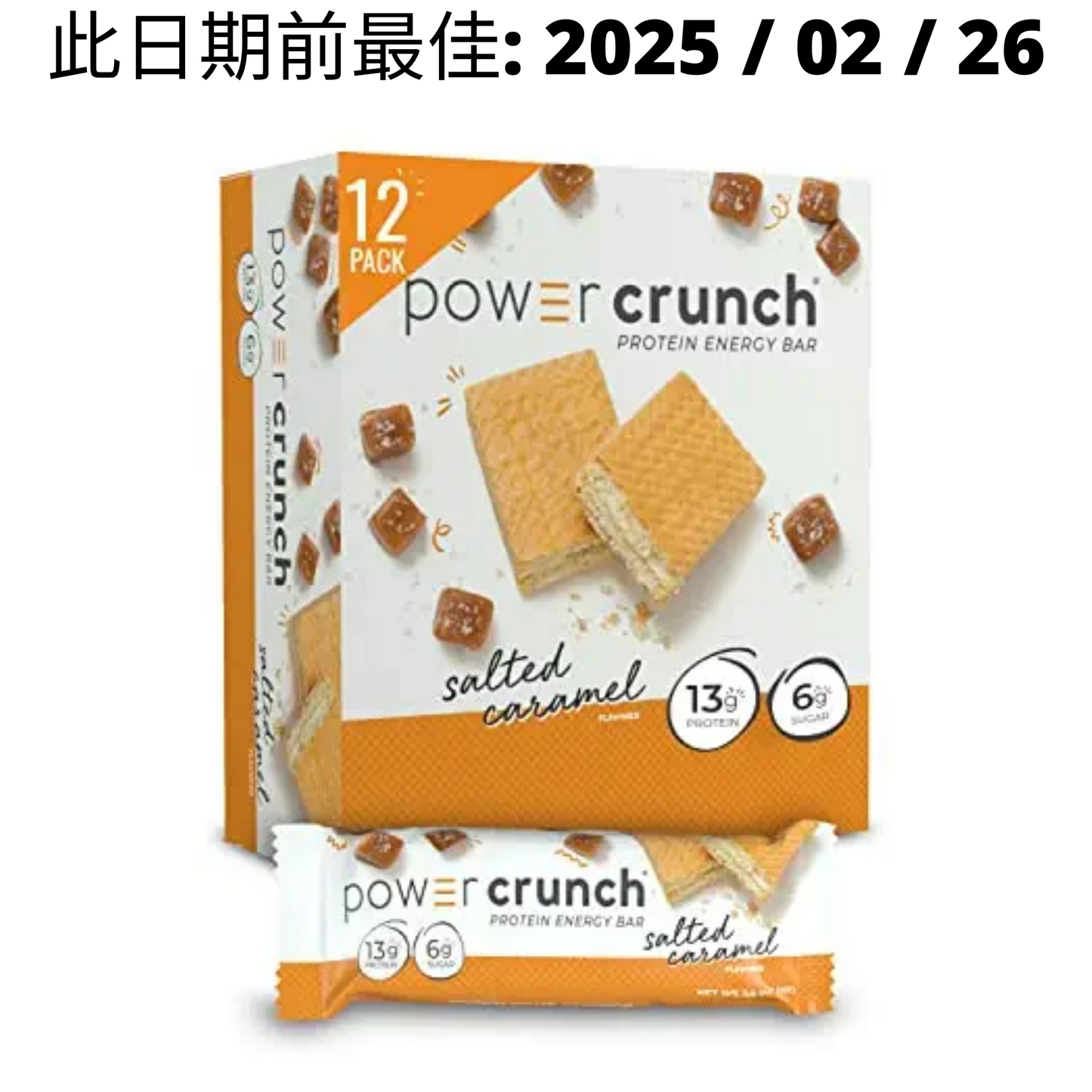 [Multiple Flavours] Power Crunch Protein Bar
