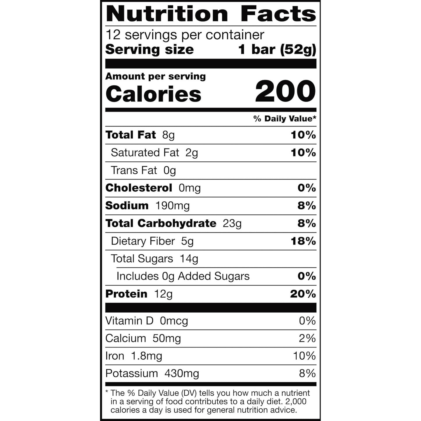 [Multiple Flavours] RXBAR Protein Bar