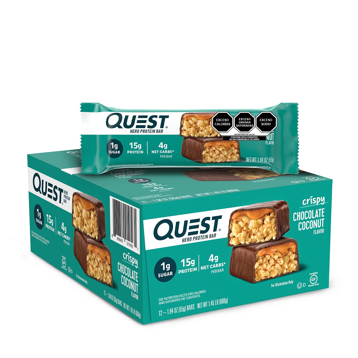 【多種口味】Quest Nutrition Hero Bar 脆脆蛋白棒