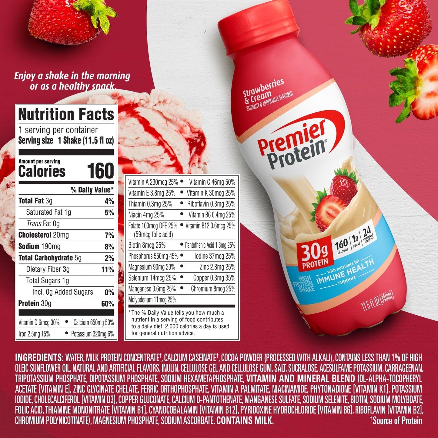 [Multiple Flavors] Premier Protein Ready-to-Drink Protein Shake