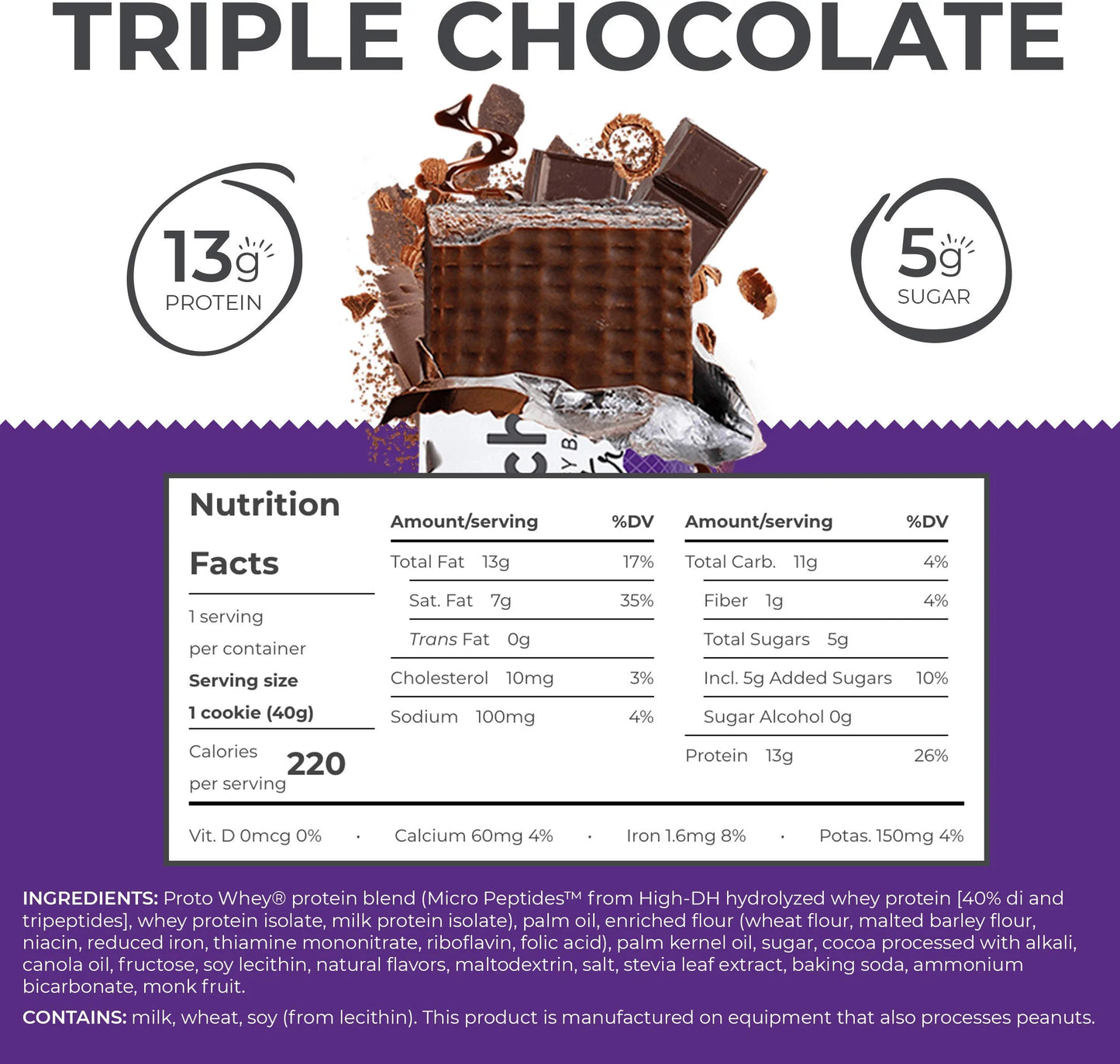 【多種口味】Power Crunch Protein Bar 蛋白棒