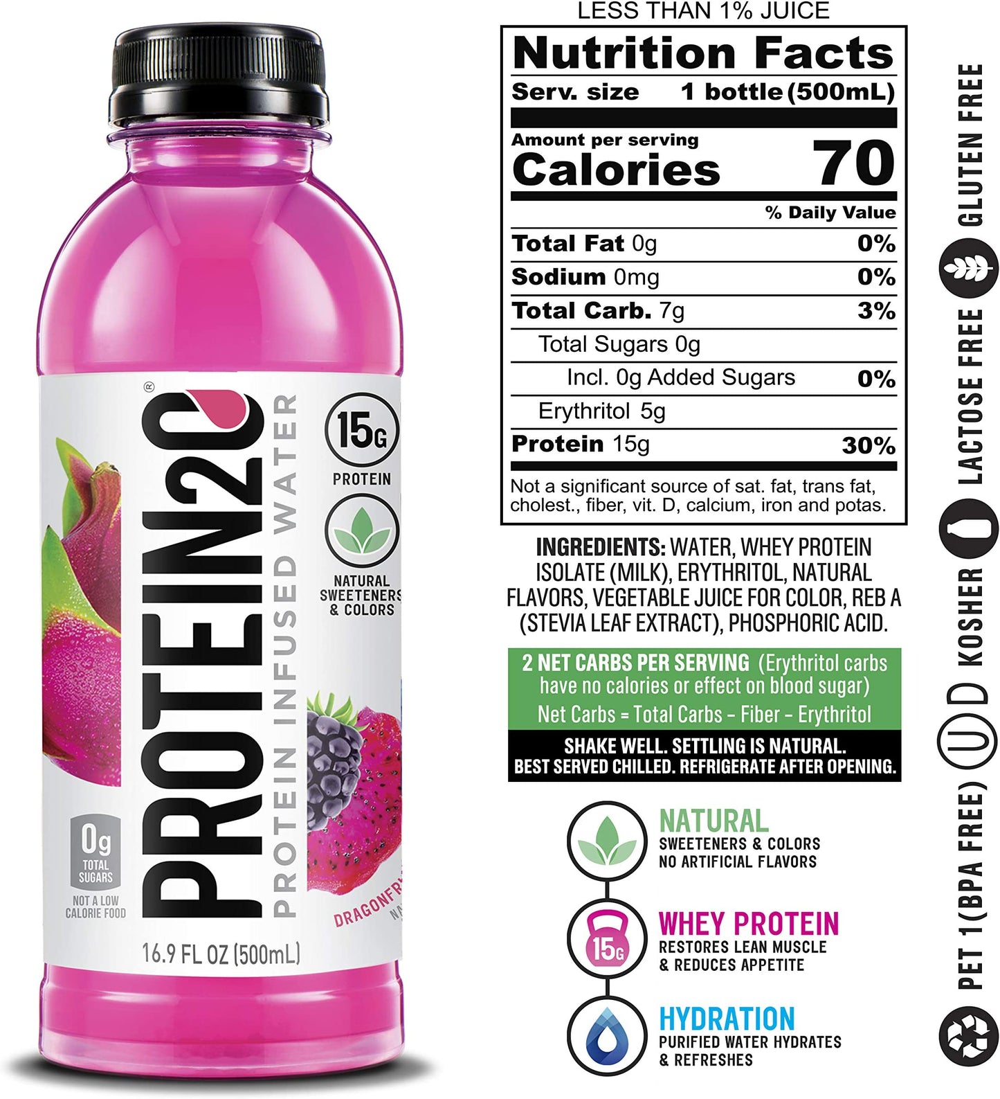 【$9.9自取限定】Protein2o Protein Infused Water 蛋白電解質飲品