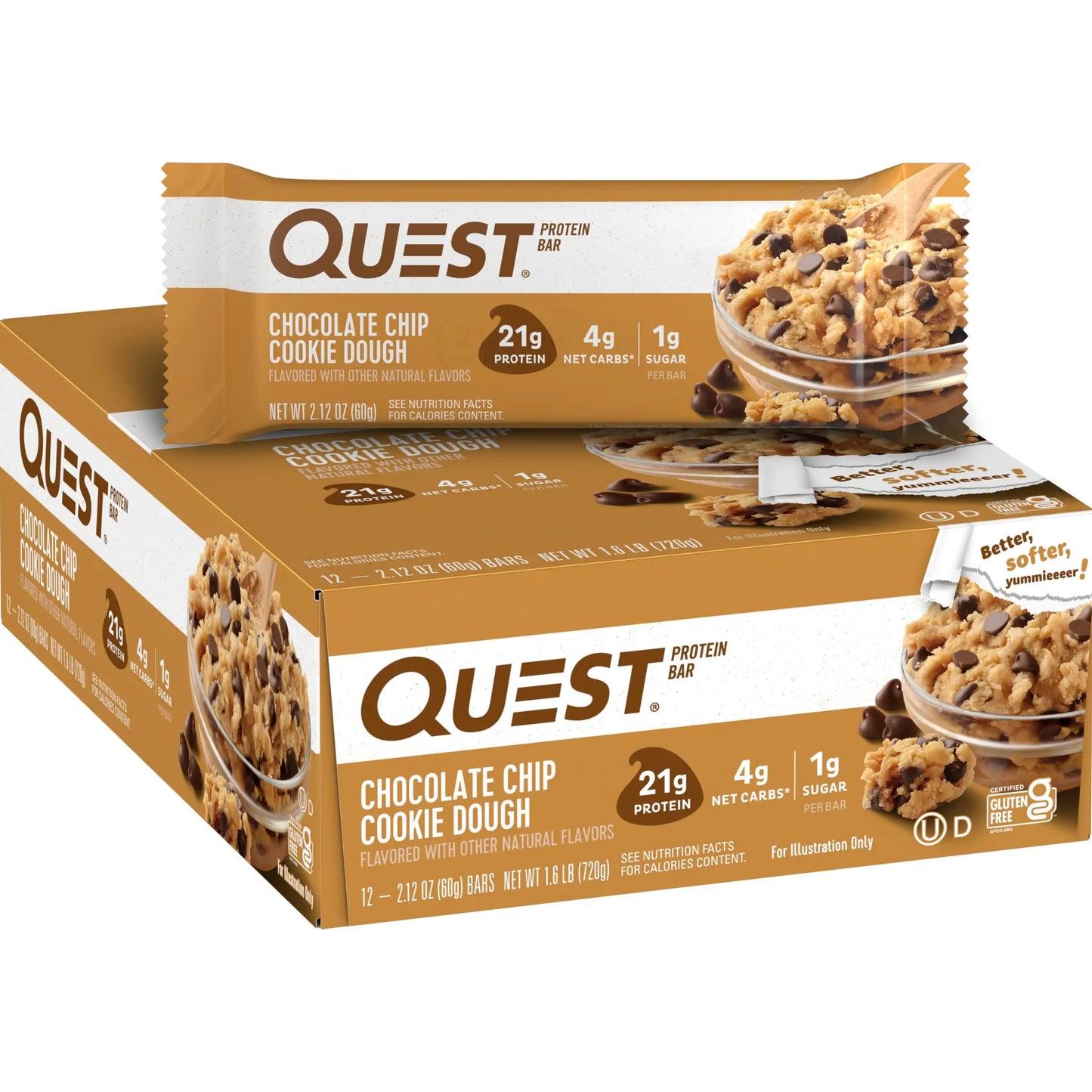 【多種口味】Quest Nutrition Protein Bar 蛋白棒