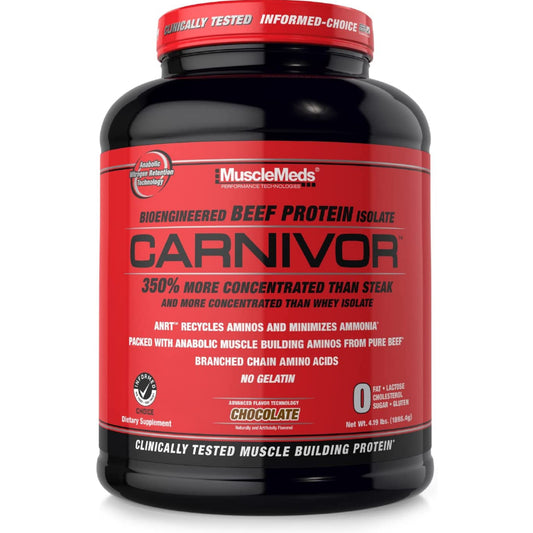 MuscleMeds Carnivor Beef Protein Isolate Powder (4.2 lbs)