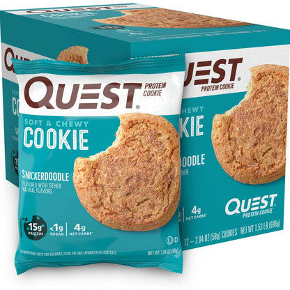 [Multiple Flavours] Quest Nutrition Protein Cookies