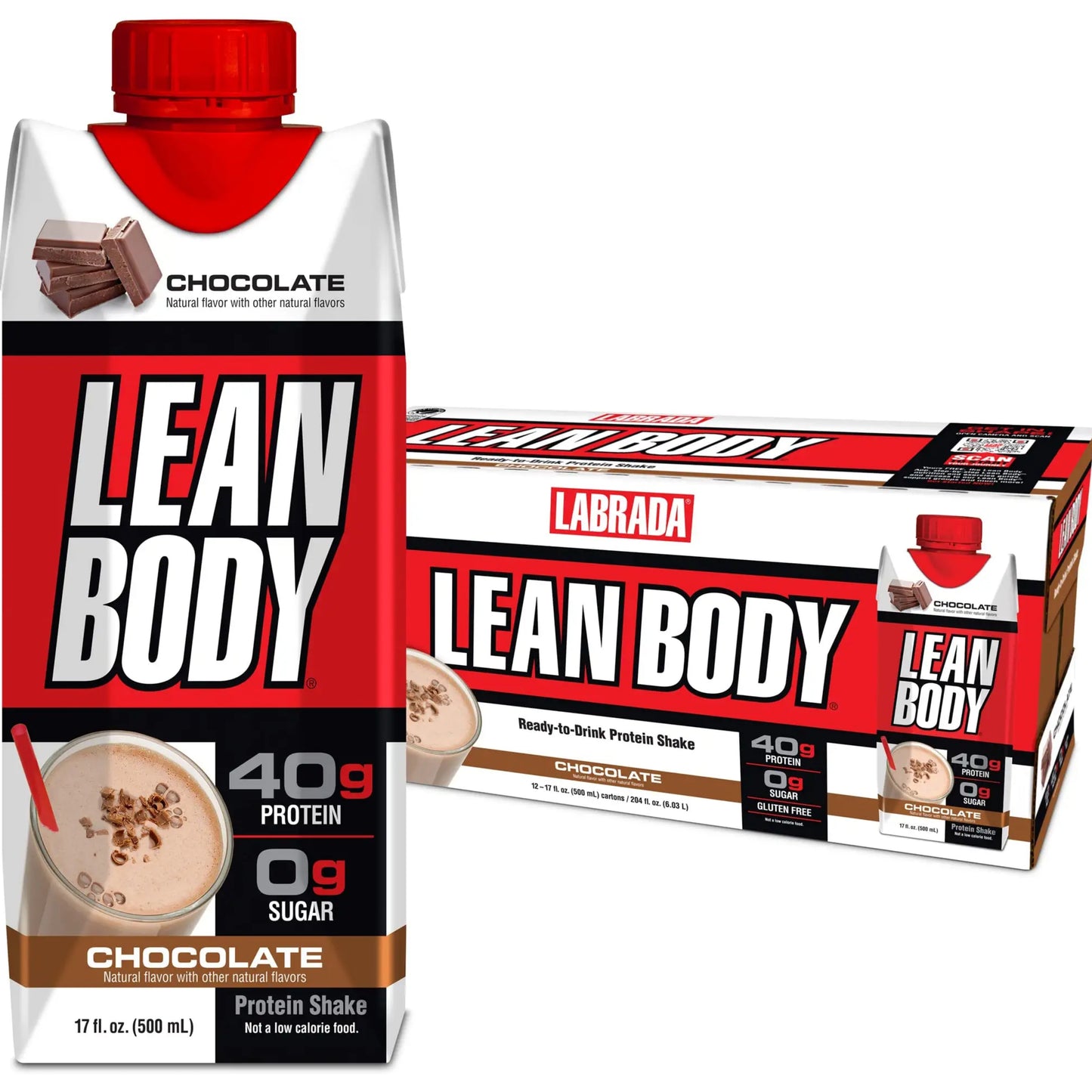 【多種口味】LABRADA Lean Body Protein Shake 蛋白奶昔