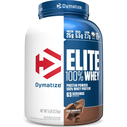 Dymatize Elite 100% Whey Protein Powder (5 lbs)